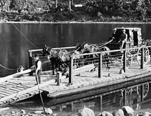 Buller River coach ferry