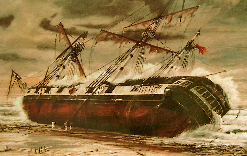 wreck of the Buffalo